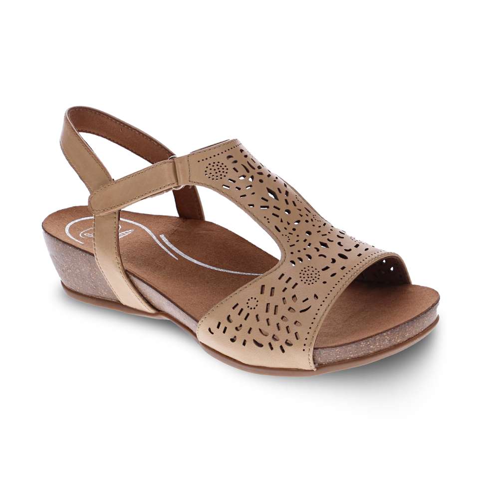 Julie Adjustable Sandal - Beige