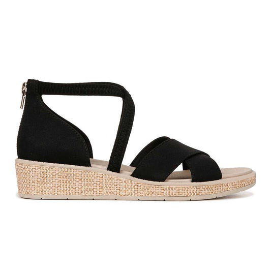 Bali Sand Wedge Sandal - Black