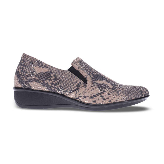 Jordan Loafer - Taupe Snake