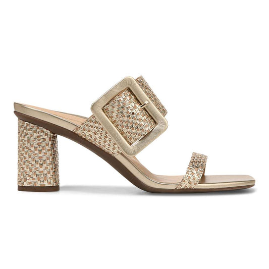 Brookell Heeled Sandal - Gold