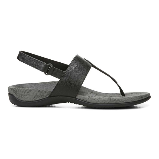Tala T-Strap Sandal - Black