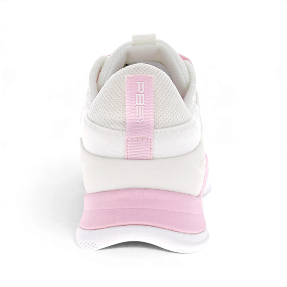 Court2 Women's Mesh Sneaker - White/Pink