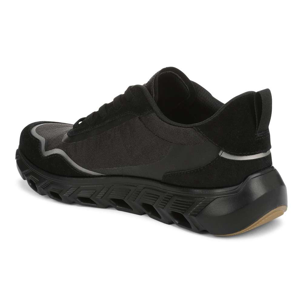 Presley Lace-Up Sneaker - Black