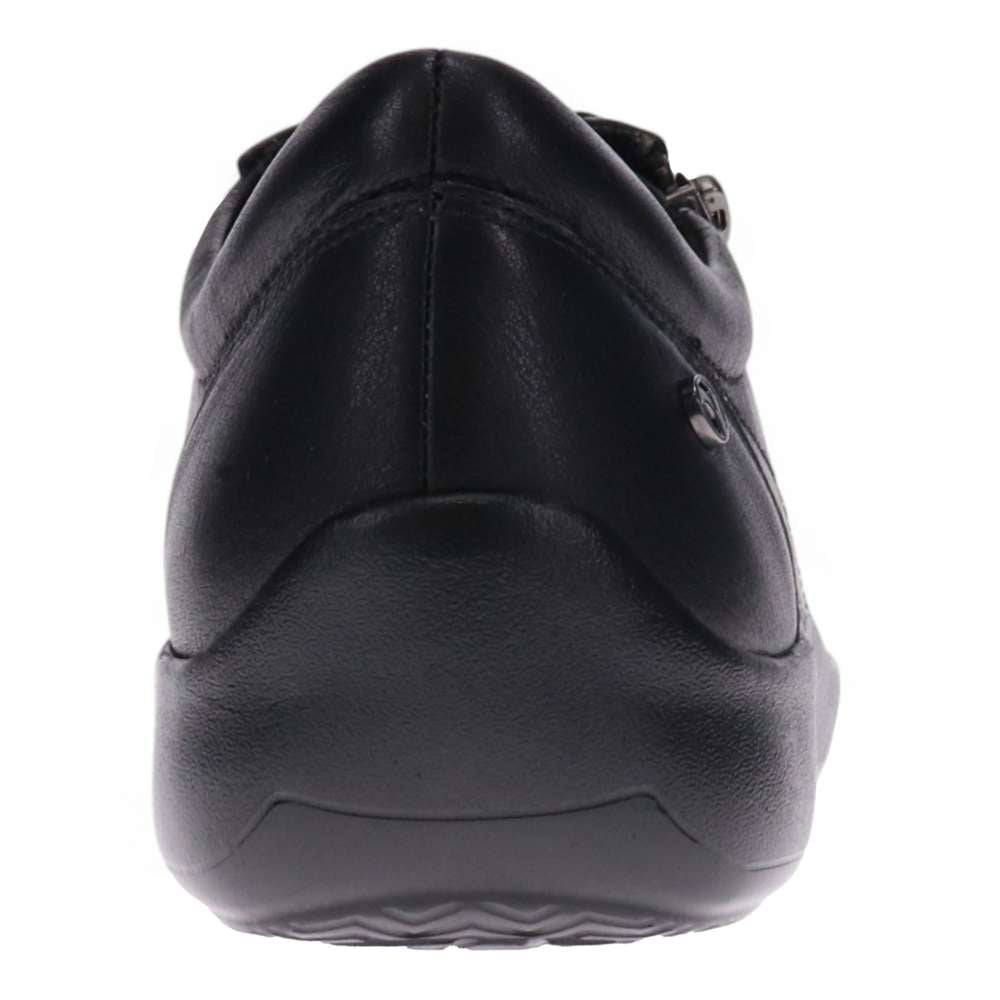 Tampa Zip Casual Sneaker - Black