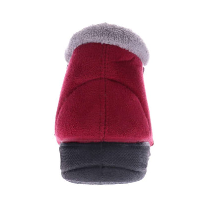 Dahlia Slipper - Burgundy