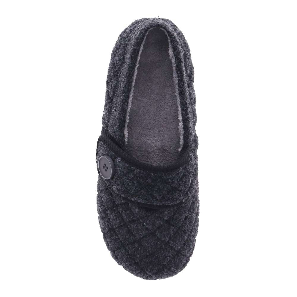 Darling Slipper - Dark Grey Thatch