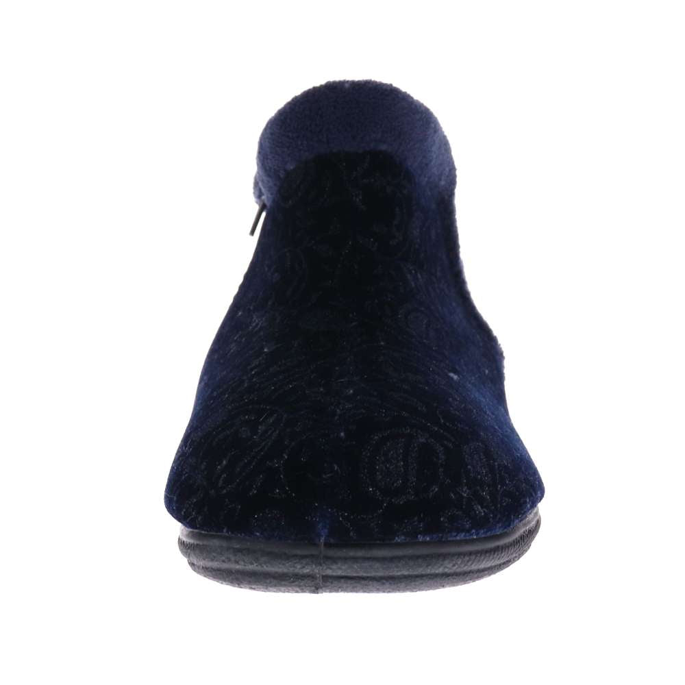 Dream Slipper Boot - Navy Emboss