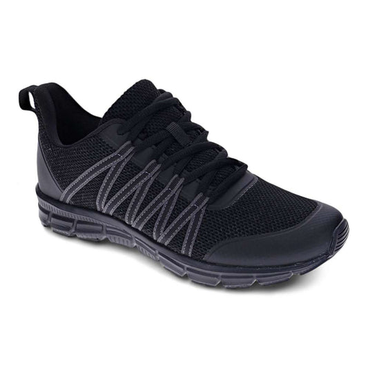 Ultra Lace Lace-Up Active Sneaker - Black
