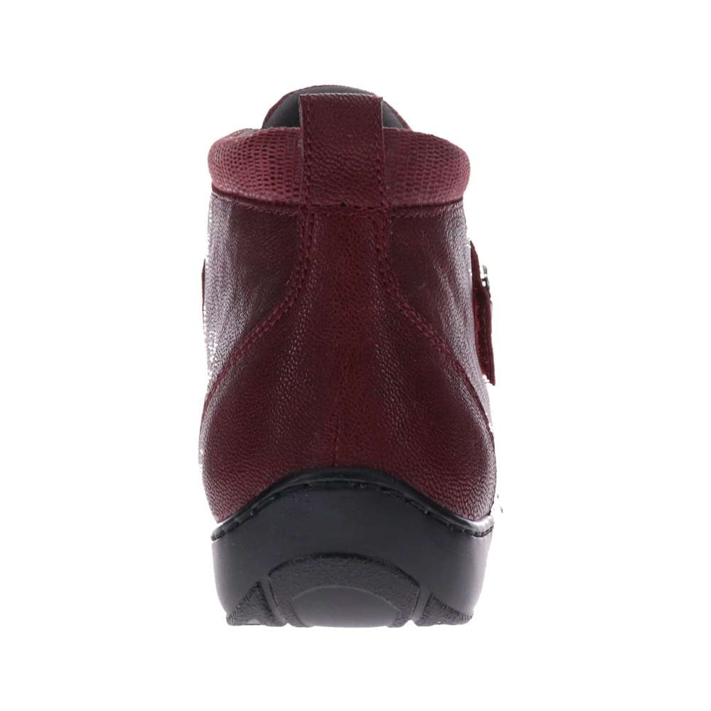 Warble Ankle Boot - Burgundy
