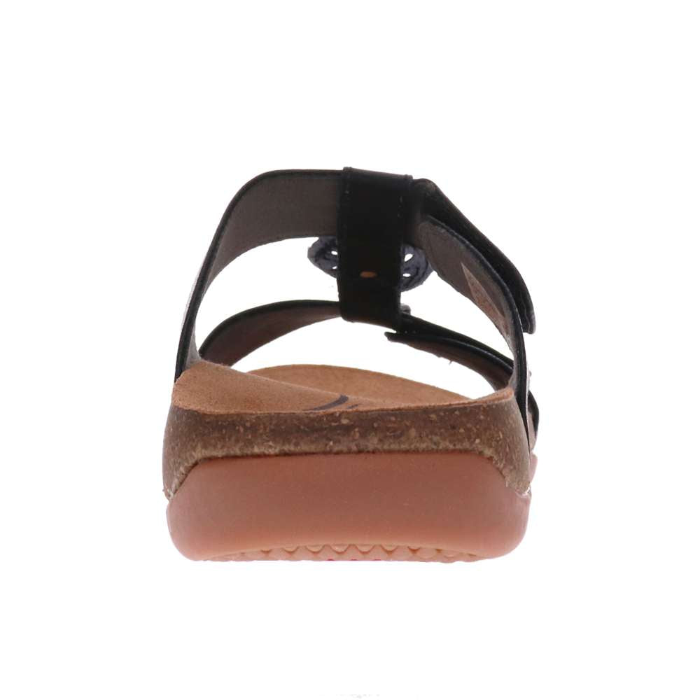 Alison Slide Sandal - Black