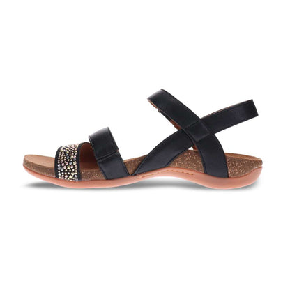 Alpena Back Strap Sandal - Black