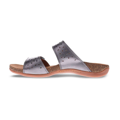 Amini Slide Sandal - Pewter