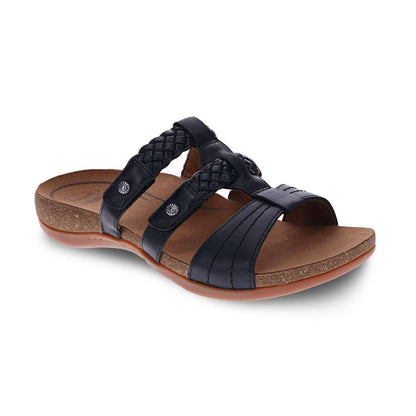 Anson Slide Sandal - Black
