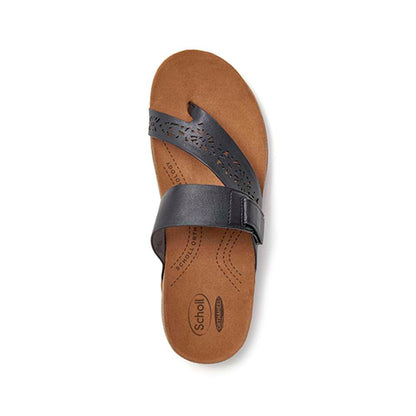 Antigo Toe Post Sandal - Black