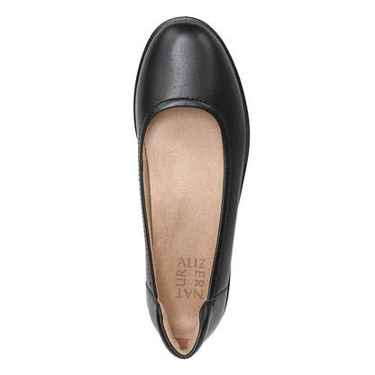 Flexy Flat - Black Leather