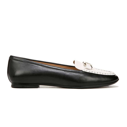 Layla Loafer - Black/Warm White