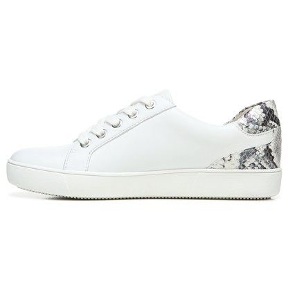 Macayla Casual Sneaker - White Snake