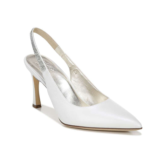Aleah Slingback Pump - White