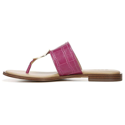 Frankie Toe Post Sandal - Hibiscus Croc