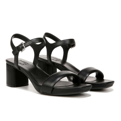 Izzy Heeled Sandal - Black