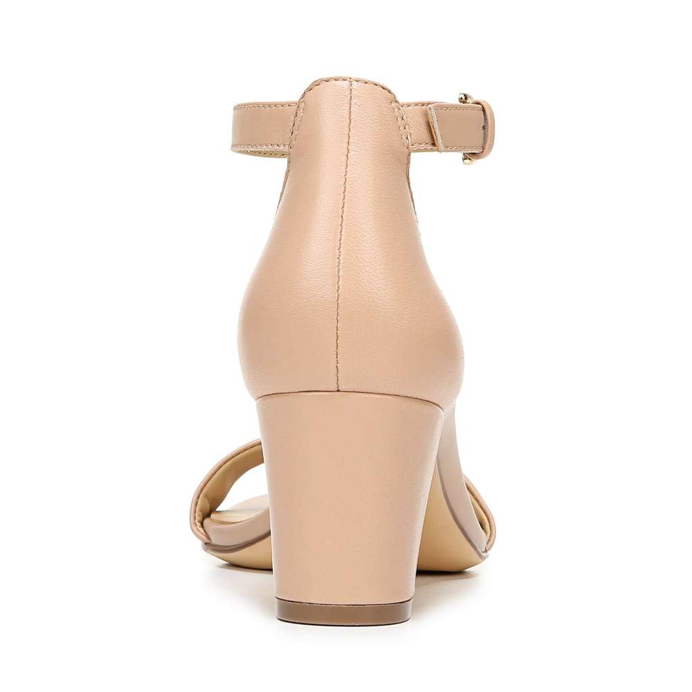 Vera Dress Sandal - Crembrulee Leather