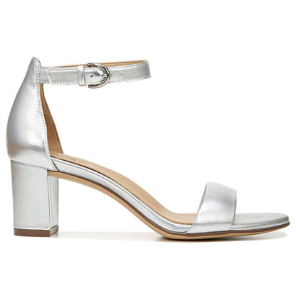 Vera Dress Sandal - Silver Leather