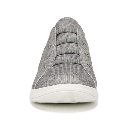 Golden Knit Slip-On Sneaker - Silver Smoke