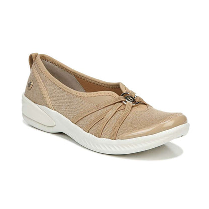 Niche Slip-On - Beige Ribbed Sparkle