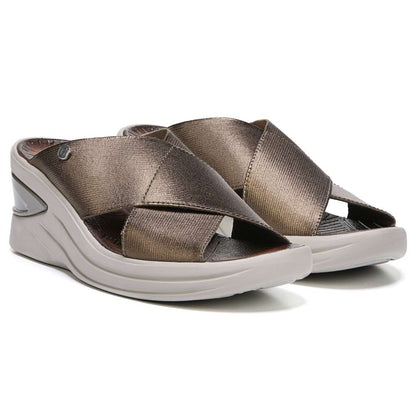 Vista Wedge Sandal - Bronze