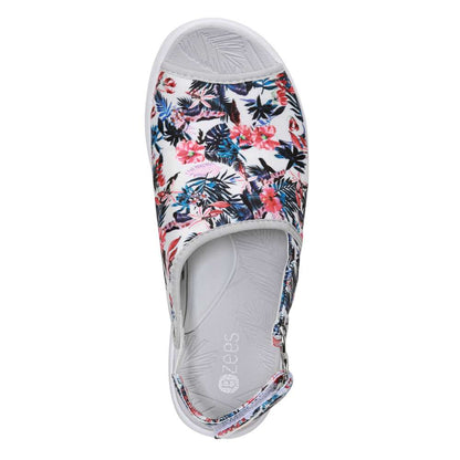 Viva Wedge - Tropical Print