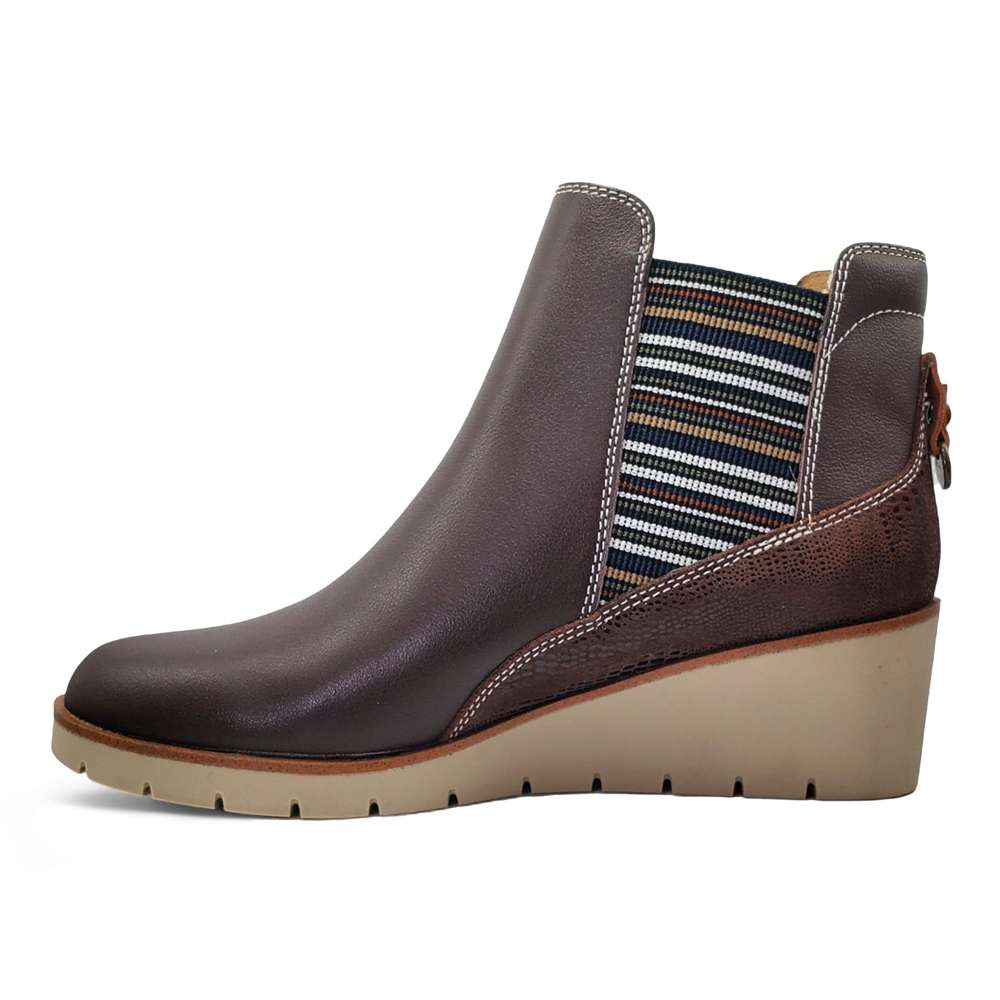 Galway Wedged Boot - Espresso