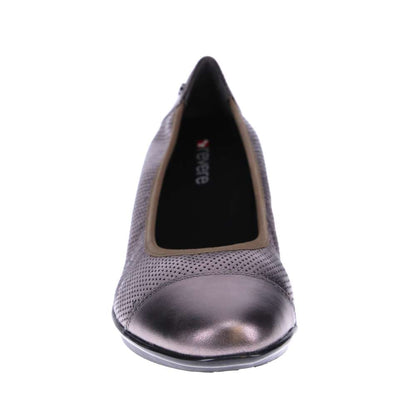 Verona Ballet Wedge - Gunmetal