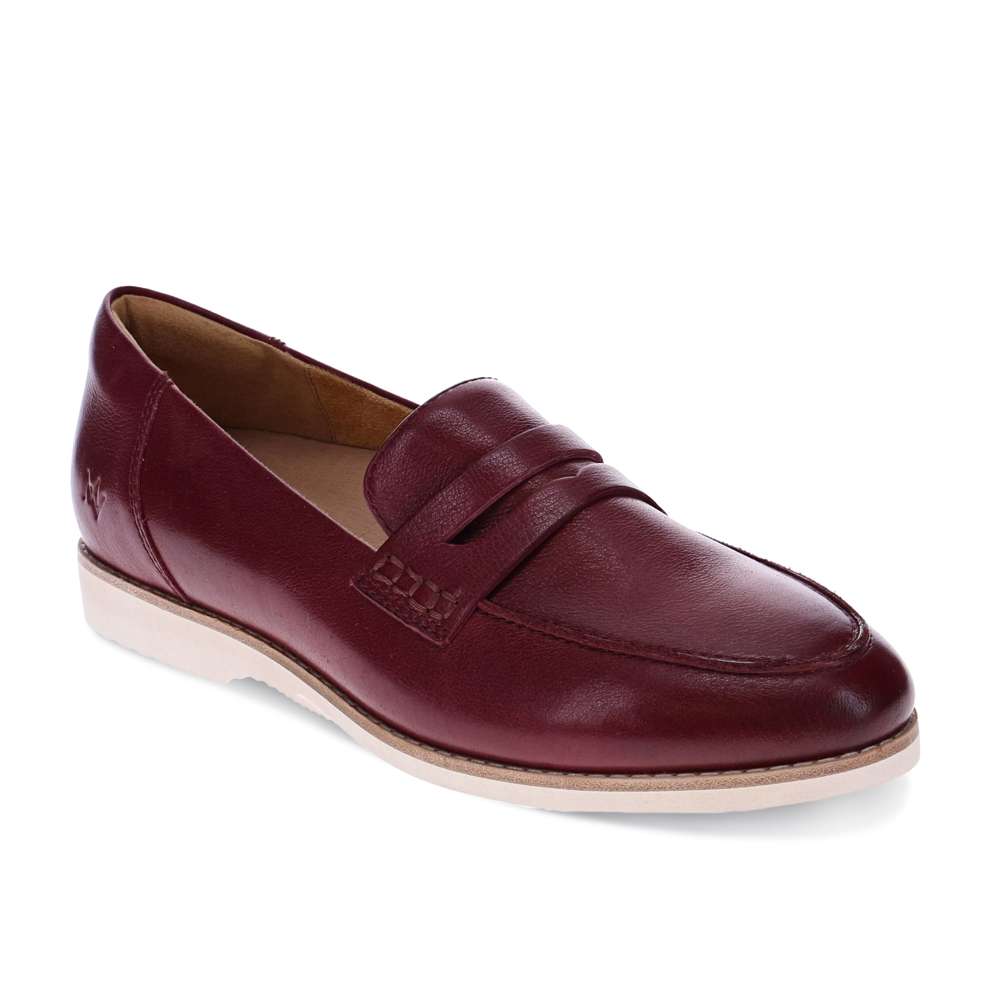 Remi Casual Slip on - Dark Red