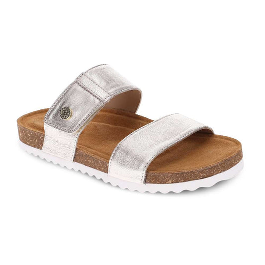 Branch Slide Sandal - Soft Gold