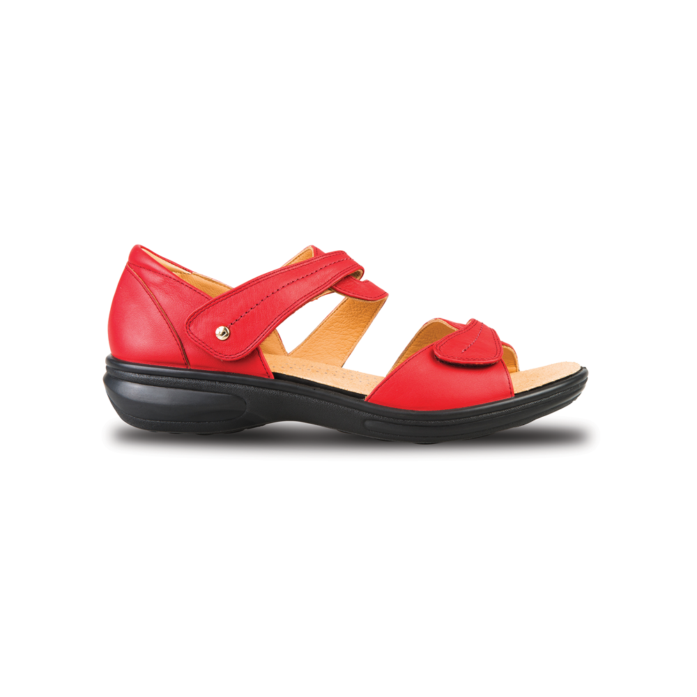 Geneva Sandal - Red