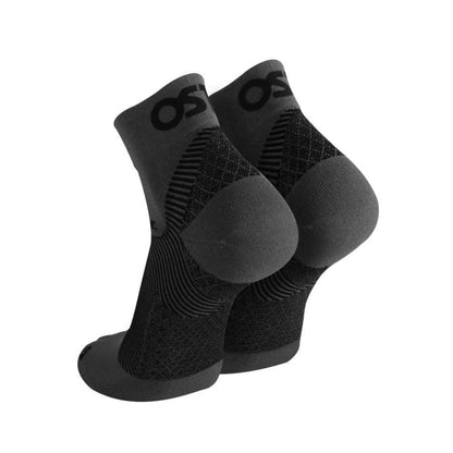 Quarter Crew Plantar Fasciitis Compression Socks (FS4) - Grey