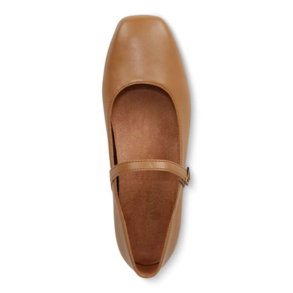 Alameda Mary Jane Flat - Camel