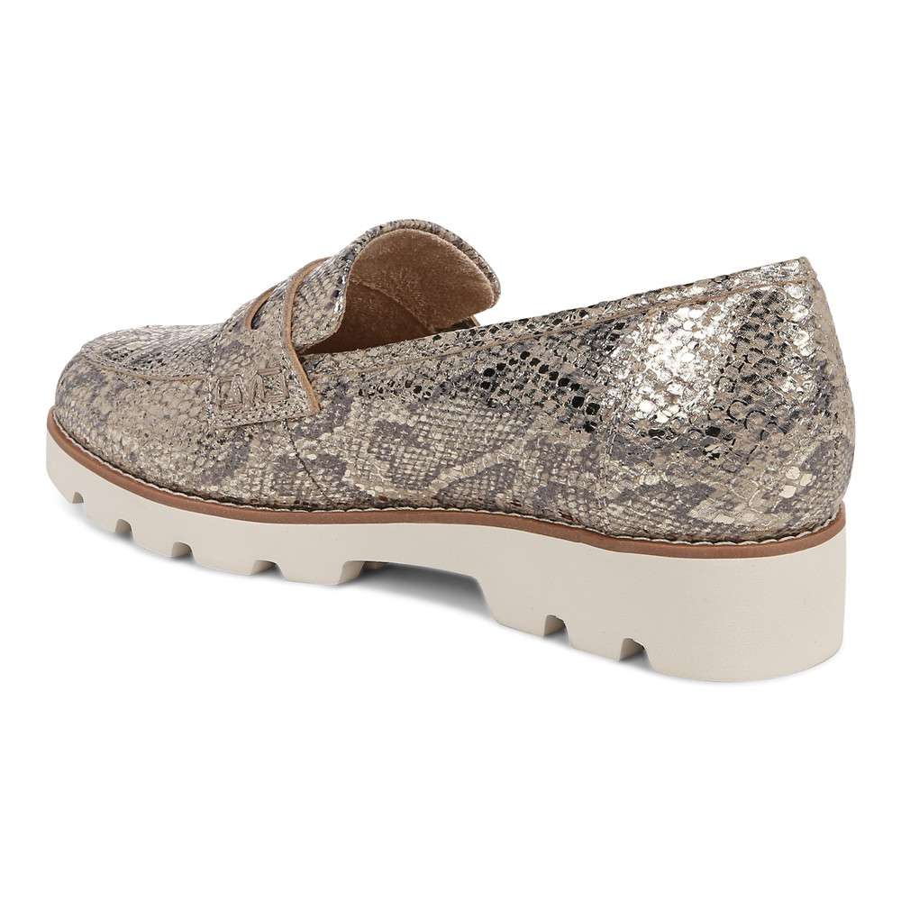 Cheryl 2 Loafer - Gold Snake