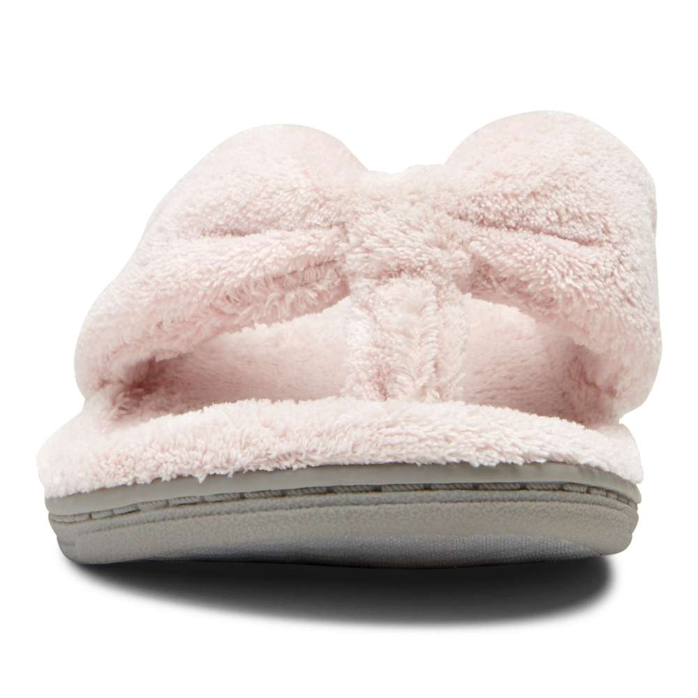 Gracie Toe Post Slipper - Pink