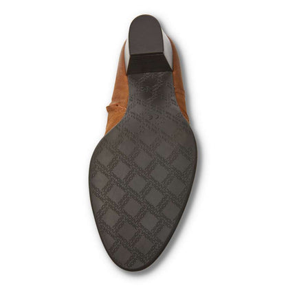 Raina Heeled Ankle Boot - Brown