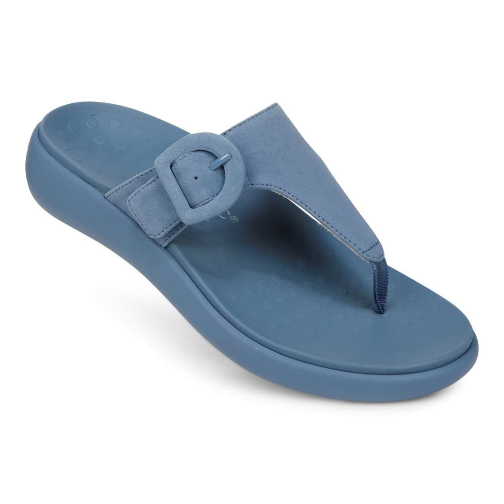 Activate Recovery Sandal - Blue Suede