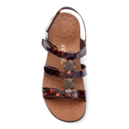 Amber Adjustable Sandal - Tortoise