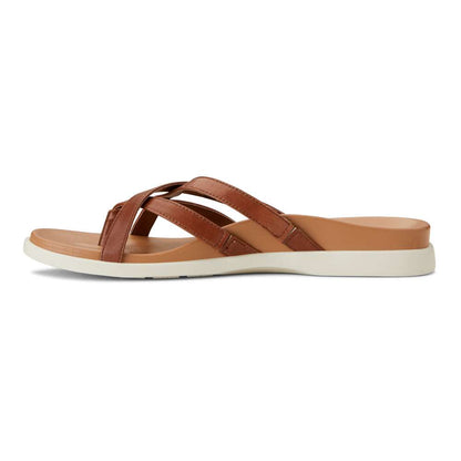 Daisy Toe Post Sandal - Toffee