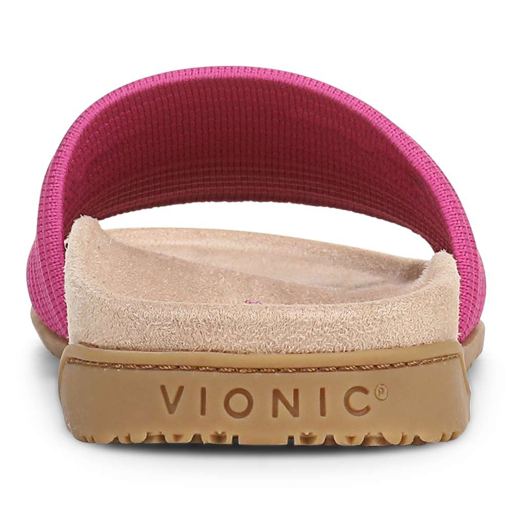 Evie Knit Slide - Rose Violet