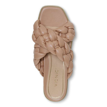 Kalina Slide Sandal - Macaroon