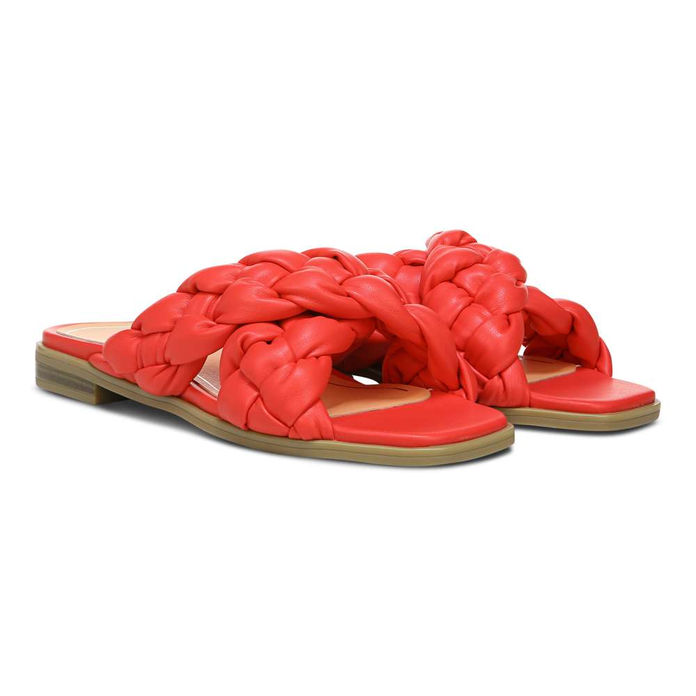 Kalina Slide Sandal - Poppy