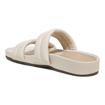 Mayla Slide Sandal - Cream