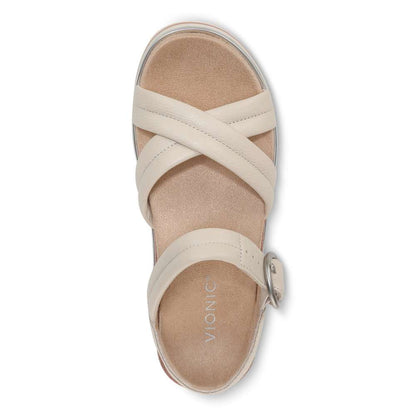 Reyna Flatform Sandal - Cream