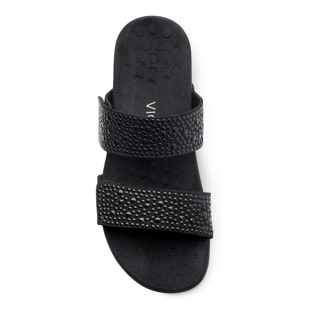 Samoa Slide Sandal - Black