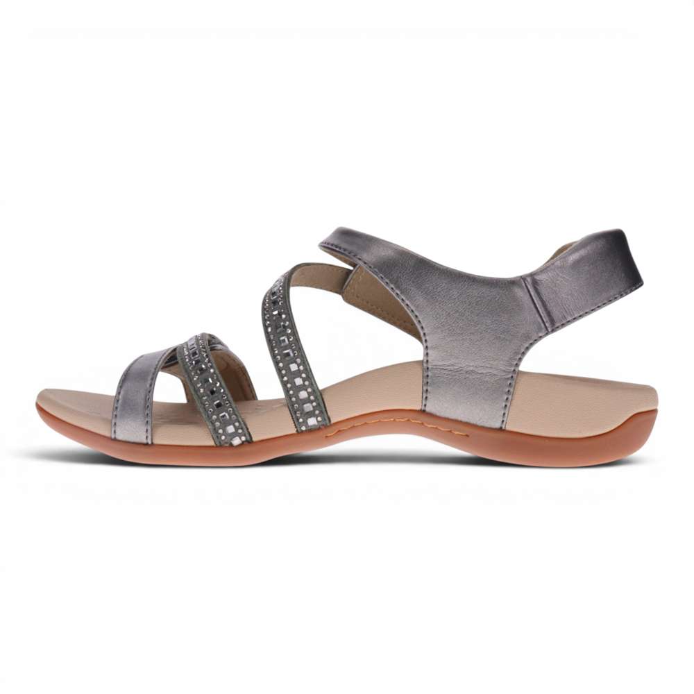 Arianna II Sandal - Pewter